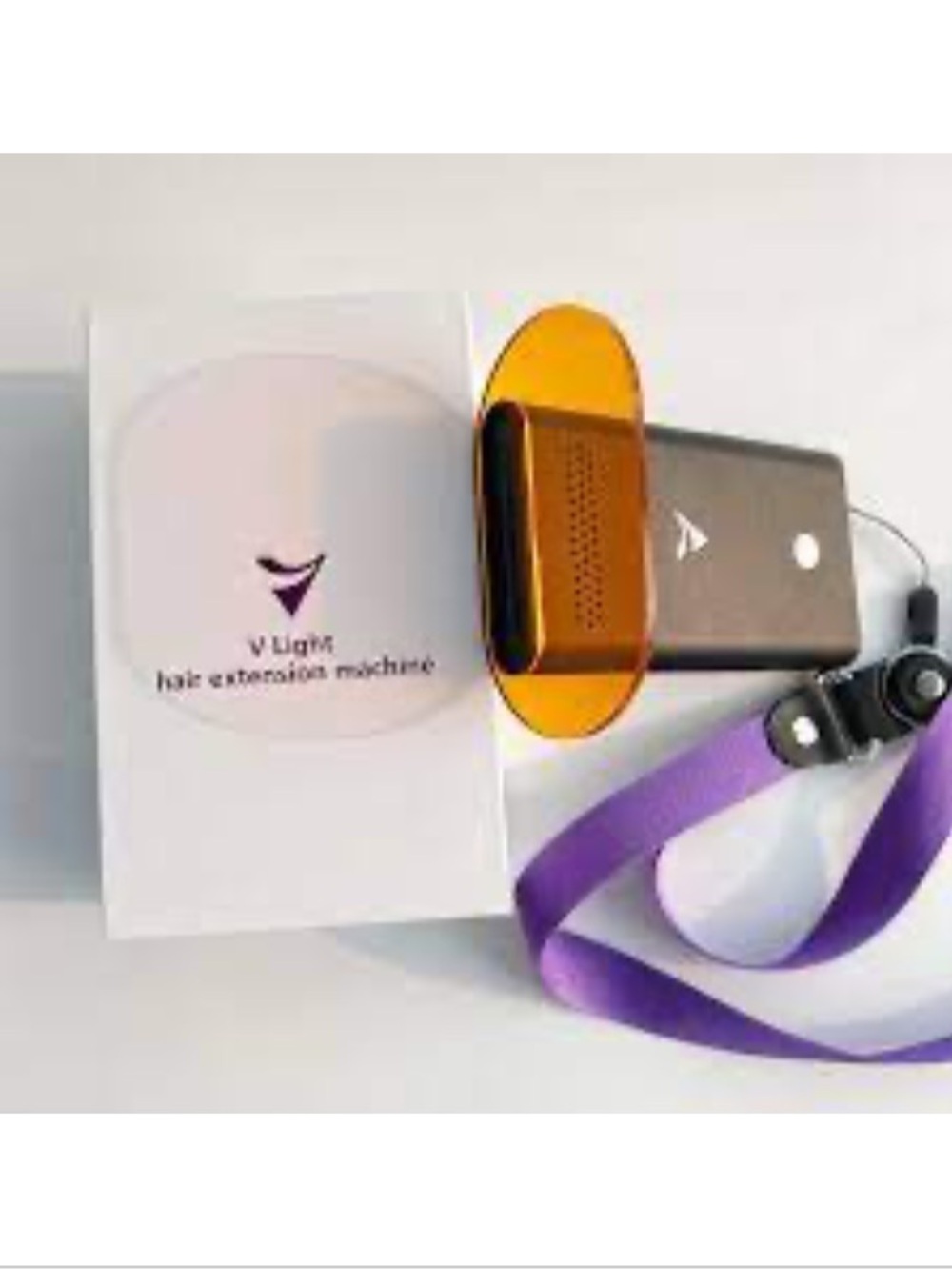 V-Light Hair Extension Machine Tool with free Bonus Hair Extension Glue